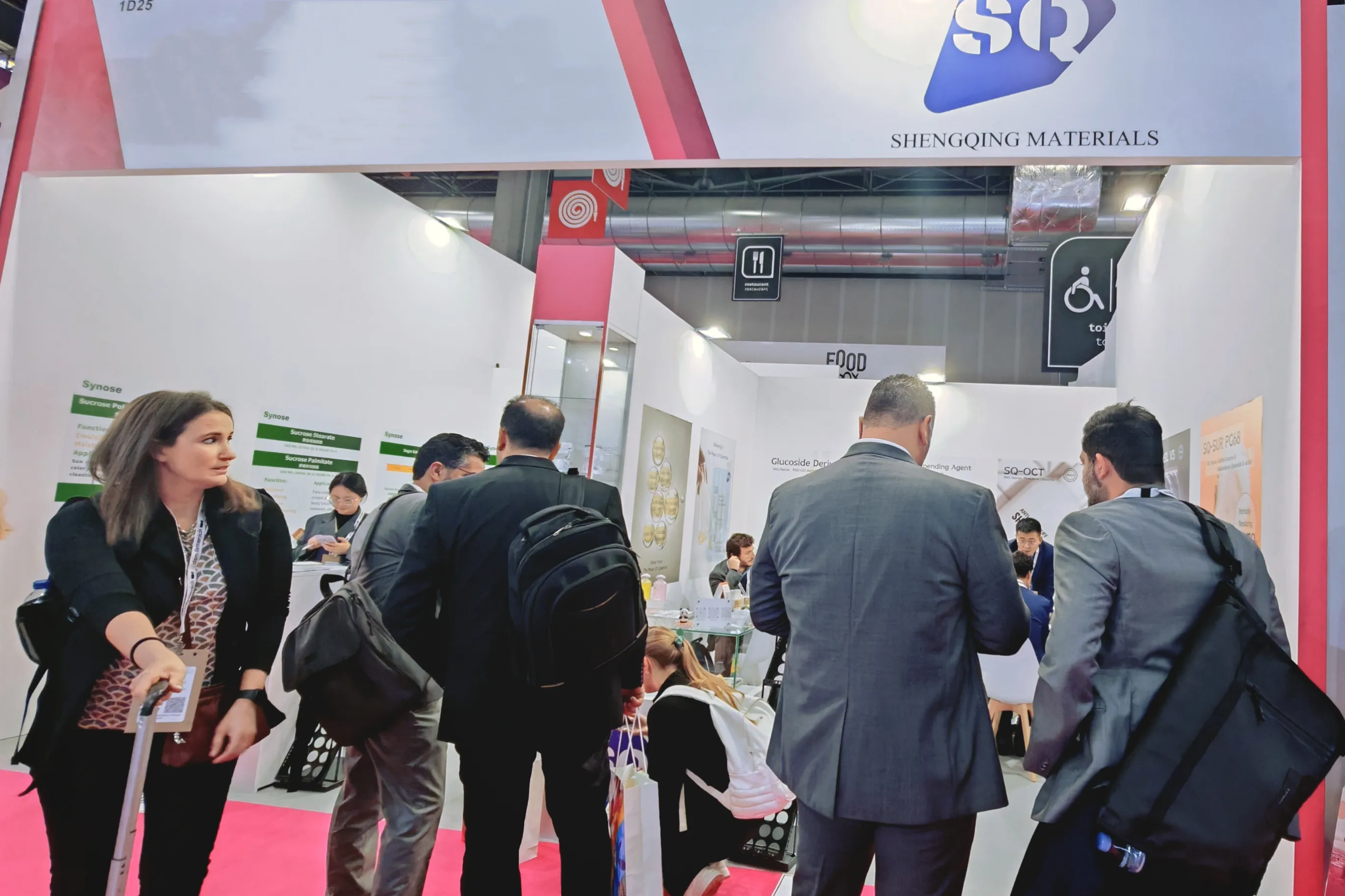 Shengqing успешно приняла участие в выставке In-Cosmetics Global